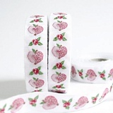 Купить недорого   Тесьма декоративная "Яблоко-сердце", ширина 20мм, Acufactum Ute Menze,  в интернет магазине Фэмили хоби