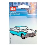 Термоаппликация "Олдтаймер" 35*75мм, 100% полиэстер, бирюзовый, Prym, 924351