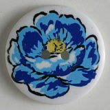 Пуговица, размер 34мм, пластик, Dill, 370563/34-12