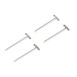 Булавки с головкой Т-образной формы 32*0,75мм, сталь, серебристый, 250г в упак, Prym, 021390