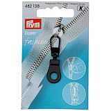 Подвеска для молний, Люверс, металл, черный цв. 482138