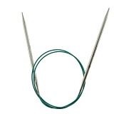Спицы круговые "Mindful" 4,5мм/80см, нержавеющая сталь, серебристый, KnitPro, 36100