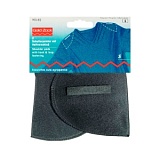 Накладки плечевые полумесяц с липучкой, размерS, 125*100*12, черный, 100%полиамид, 2шт на бл 993812