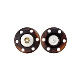 Кнопки пришивные, диаметр 25мм, металл/пластик, Union Knopf by Prym, U0019589025002201-10