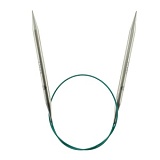 Спицы круговые "Mindful" 7мм/60см, нержавеющая сталь, серебристый, KnitPro, 36085