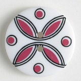 Пуговица, размер 25мм, пластик, Dill, 330708/25-12