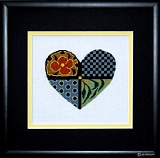 Купить недорого   Набор для вышивания "Сердце 1" 12*10,5см, Acufactum Ute Menze, 2900-01  в интернет магазине Фэмили хобби
