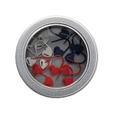 Набор маркеров для вязания "amicolle", сердце, размер 17*9мм, Tulip, AC-087e