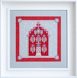 Купить недорого   Набор для вышивания "Рождественский дом" 28*28см, Acufactum Ute Menze, 2598  в интернет магазине Фэмили хобби