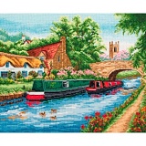 Купить недорого   Набор для вышивания Anchor "Waterways" 25*31см, MEZ Венгрия, PCE891  в интернет магазине Фэмили хобби