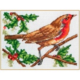 Купить недорого   Набор для вышивания Anchor "Robin" /Робин/ 8*11 см, MEZ Венгрия, PCE202  в интернет магазине Фэмили хобби