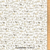 Ткань "Овцы повсюду", ширина 145см, 100% хлопок, Acufactum Ute Menze, 3523-766