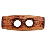 Пуговица для застежки клевант с 2 отверстиями, размер 41мм, Union Knopf by Prym,U0025104041001601-25