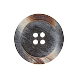 Пуговица с 4 отверстиями, размер 23мм, пластик, Union Knopf by Prym, U0453715023002201-12