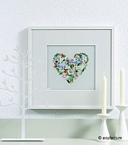 Купить недорого   Набор для вышивания "Весенние украшения в форме сердца" 17,5*15,5см, Acufactum Ute Menze, 2499  в интернет магазине Фэмили хобби