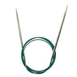 Спицы круговые "Mindful" 4,5мм/120см, нержавеющая сталь, серебристый, KnitPro, 36140