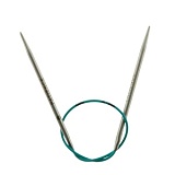 Спицы круговые укороченные "Mindful" 2,75мм/25см, нержавеющая сталь, серебристый, KnitPro, 36041