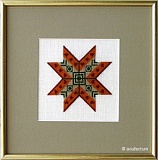 Купить недорого   Набор для вышивания "Звезда-3" 10,5*10,5см, Acufactum Ute Menze, 2900-11  в интернет магазине Фэмили хобби