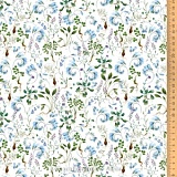 Ткань "Прекрасная флора", ширина 145см, 100% хлопок, Acufactum, 3523-900