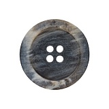 Пуговица с 4 отверстиями, размер 23мм, пластик, Union Knopf by Prym, U0453715023007801-12