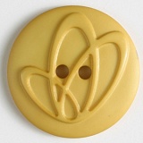 Пуговица, размер 25мм, пластик, Dill, 318617/25-12