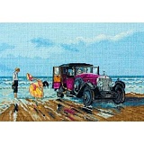 Купить недорого   Набор для вышивания Anchor "Vintage Rolls On The " 20*30см, MEZ Венгрия, PCE760  в интернет магазине Фэмили хобби