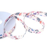 Купить недорого   Лента репсовая "Яркие цветы", ширина 15мм, Acufactum Ute Menze, 3648-T6223-15  в интернет магазине Фэмили хоби