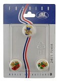 Пуговицы, размер 15мм, пластик, Dill, 024671/15-3