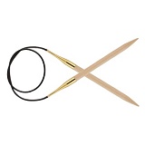 Спицы круговые "Basix Beech" 15мм/80см, KnitPro, 35339