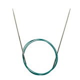 Спицы круговые "Mindful" 2,5мм/100см, нержавеющая сталь, серебристый, KnitPro, 36113