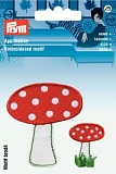 Термоаппликации "Мухомор" 55*52мм/30*25мм, Prym, 924214