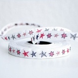 Купить недорого   Тесьма декоративная "Звездочки", ширина 10мм, Acufactum Ute Menze,  в интернет магазине Фэмили хоби