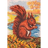 Купить недорого   Набор для вышивания Anchor "Red Squirrel" 23*16см, MEZ Венгрия, AK137  в интернет магазине Фэмили хобби