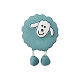 Пуговица "Овечка" на ножке, размер 18мм, пластик, Union Knopf by Prym, U0044747018032101-20