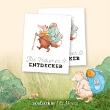 Заплатка "Fur Traumer und Entdecker" /Для мечтателей и исследователей/, Acufactum Ute Menze, 35362