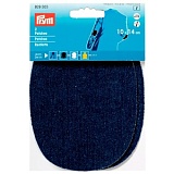 Заплатки термокреевые 10*14см, 100% хлопок, темно-синий, 2шт в упаковке, Prym, 929303