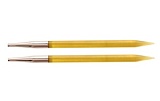 Спицы съемные "Trendz" 6мм/13см, акрил, желтый, 2шт в упаковке, KnitPro, 51257