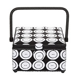 Шкатулка для рукоделия "Пуговицы" 23*23*14см, Prym, 612018