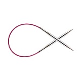 Спицы круговые укороченные "Nova" 4,5мм/25см, латунь с гальваническим покрытием, KnitPro, 10980