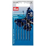 Набор игл ручных для вышивки со скругленным острием № 18-22, сталь, Prym, 125559