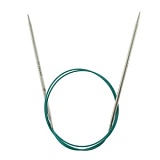 Спицы круговые "Mindful" 3,5мм/80см, нержавеющая сталь, серебристый, KnitPro, 36097