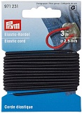 Купить недорого   Эластичный шнур, диаметр 2,5мм (60% эластодиен, 40% полиэстер), черный, Prym, 971231  в интернет магазине Фэмили хоби