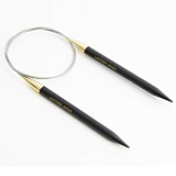 Спицы круговые "Lantern Moon" 10мм/80см, эбеновое дерево, KnitPro, 350094