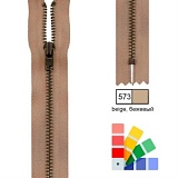 Застежка-молния YKK, неразъемная, рейка 5мм (ширина ленты 2,5см), длина 10см, Kleiber, 698-13