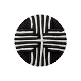 Пуговица на ножке, размер 25мм, пластик/ткань, Union Knopf by Prym, U0453821025801201-6