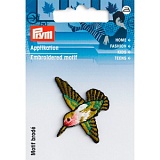 Термоаппликация "Колибри"  45*37мм, 100% полиэстер, Prym, 924306