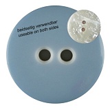 Пуговица двухсторонняя, размер 18мм, пластик, Dill, 312804/18-12
