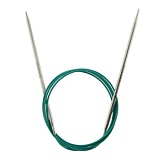 Спицы круговые "Mindful" 3,5мм/120см, нержавеющая сталь, серебристый, KnitPro, 36137