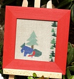 Купить недорого   Набор для вышивания "Друзья" 7,5*10см, Acufactum Ute Menze, 2430  в интернет магазине Фэмили хобби