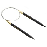 Спицы круговые "Lantern Moon" 6мм/80см, эбеновое дерево, KnitPro, 350089